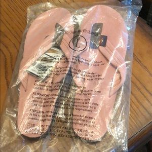 Pink Rainbow Flip Flops